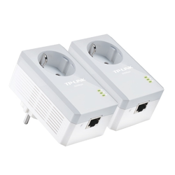 TP-Link TL-PA4010PKIT - PLC 2 Mini Adaptadores (AV 600 Mbps, Extensor, Repetidores de Red, Amplificador Cobertura Internet, Línea Eléctrica, 2 Puerto, en oferta