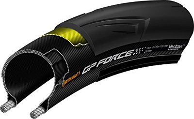 Continental Grand Prix Force III Plegable Neumáticos, Negro, 700 x 25 C 25 - 622