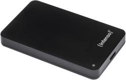 D.Duro Externo Intenso HD 6023560 2.5' - 1TB + funda - USB 3.0 -  Negro características