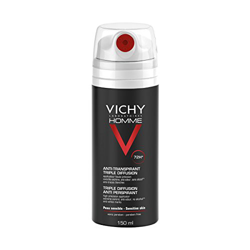 VICHY Homme Desodorante Anti-transpirante Triple Difusión en oferta