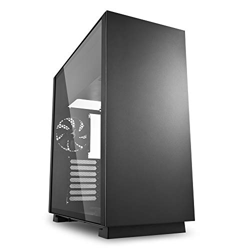 Pure Steel Midi ATX Tower Negro, Cajas de torre en oferta