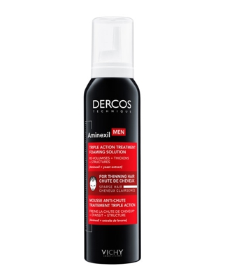 Dercos Aminexil Men Triple Action Treatment Foaming Solution