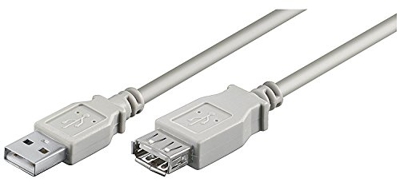 USB Verl AA 060 HiSpeed 0.6m cable USB 0,6 m USB A Gris