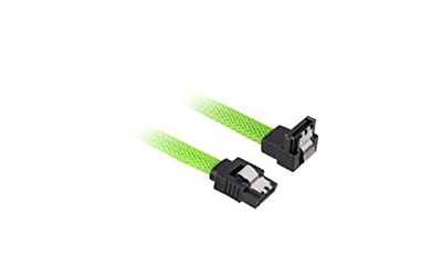 SATA 3 cable de SATA 0,45 m SATA 7-pin Negro, Verde