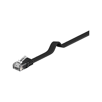 CAT6 U/UTP Flat 5m cable de red U/UTP (UTP) Negro