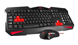 Pack Teclado Y Mouse Mars Gaming Mcp1 Mouse 2800dpi Led Red Teclado Retroilumina precio