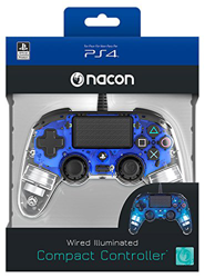 Mando Nacon PS4/PC Luz azul en oferta