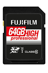 Fujifilm SDXC High Professional UHS-I 64GB (4005321) en oferta