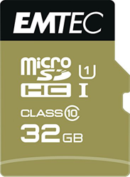 Tarjeta MicroSD Emtec 32GB Clase 10 características