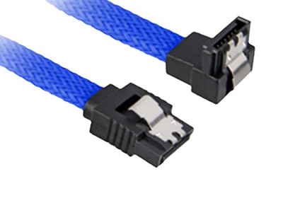 SATA 3 cable de SATA 0,3 m SATA 7-pin Negro, Azul