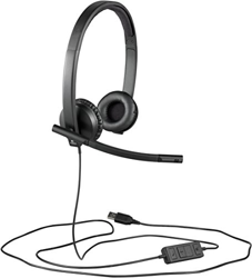 Auriculares logitech h570e con microfono/ stereo diadema/ usb 981-000575 precio