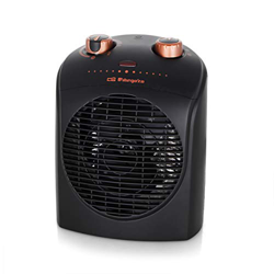 Calefactor Eléctrico Orbegozo fh 5036 Negro 2200w Termostato Regulable 2 Posiciones y Ventilador en oferta