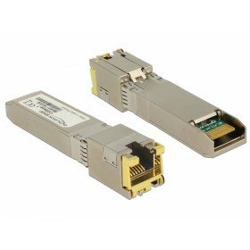 Delock 86460 Transceiver 10GBase-T RJ45 SFP+ Modul - Transceiver - Copper Wire características