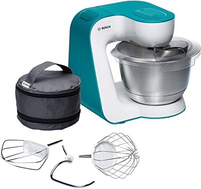 Bosch MUM54D00 - Procesador de alimentos, potencia de 900 W, color azul