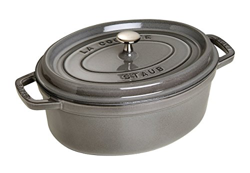 Staub Cocotte ovalada 23 cm gris características