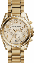 Michael Kors Damen Uhr MK5166 Blair Edelstahl goldfarben NEU precio