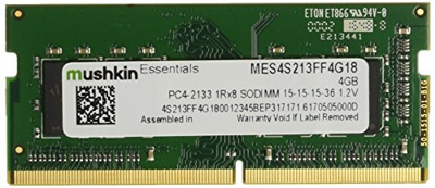 Mushkin Memoria RAM SO-DIMM 4 GB DDR4-2133