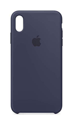 Funda Apple Silicone Case Azul Noche para iPhone Xs Max características