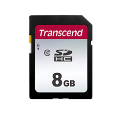 Transcend Transcend 8 GB SDHC-Karte 300S UHS-1 U1 C10 95/45MB/s (TS8GSDC300 características