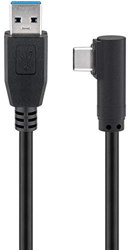 USB-C™ auf USB A 3.0 Kabel 90°, schwarz; USB-C™ auf USB A 3.0 Kabel 90°, schwarz en oferta