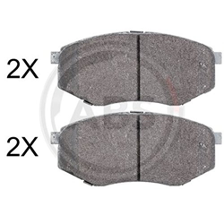 A.B.S. 37932 Brake Pad Set, disc brake en oferta