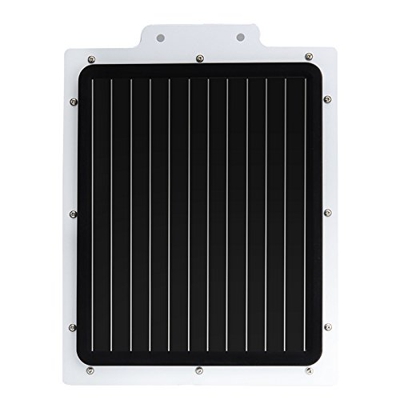 Del punto de luz al aire libre con sensor PIR - Panel solar amorfo, 3W, 250 lúmenes, 36 LED, IP65 resistente al agua Clasificación