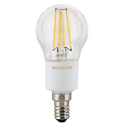 Sylvania Bombilla LED de filamento, clase A++, de 4,5 W, 470 lm, casquillo E14, temperatura color 2700K en oferta