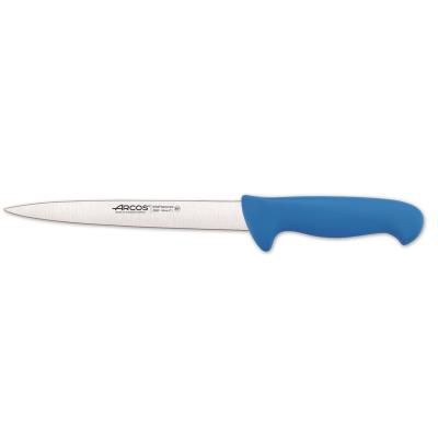 Cuchillo fileteador  Arcos Colour - Prof  295223  de acero inoxidable y mango ergonómico - Azul