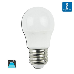 5 unidades de la bombilla LED A5 G45 BIG ANGLE E27 4W 6400K precio