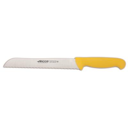 Cuchillo para pan Arcos Colour - Prof  291400  de acero inoxidable y mango ergonómico en oferta