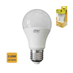 Bombilla standard LED smd 12w E27 1055 lumens 3200k luz calida EDM características