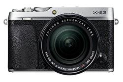 Cámara EVIL Fujifilm X-E3 Plata + XF 18-55 mm Negro en oferta