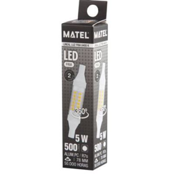 Bombilla LED lineal 78mm r7s 5 watios 360º fria en oferta