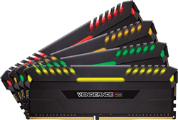 Corsair Vengeance RGB - Kit de Memoria Entusiasta de 32 GB (4 x 8 GB, DDR4, 3333 MHz, C16, XMP 2.0) Negro en oferta