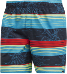 Adidas Stripe Swim Shorts (DQ2997) legend ink/active red precio