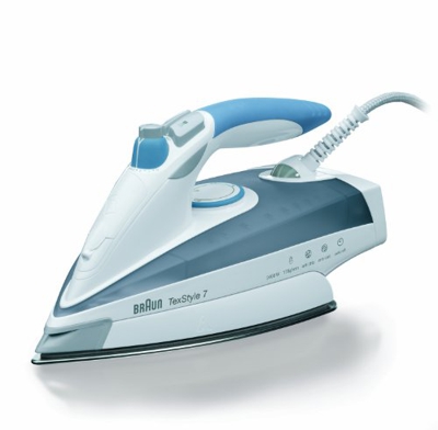 Braun TexStyle 7 Plancha de Vapor TS765A - Gris / Azul (200V-240V)