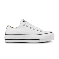 Converse Chuck Taylor CTAS Lift Clean Ox, Zapatillas para Mujer, Blanco Black/White 102, 41 EU precio