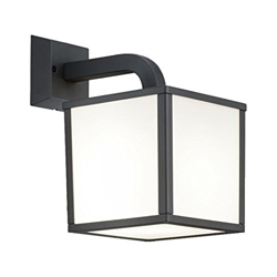 Trio Lighting Wandleuchten Außen 'Cubango' Aluminium Modern (A+) E27 en oferta