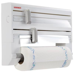 PORTAROTOLO CUCINA DA PARETE PORTA SCOTTEX CARTA ALLUMINIO BIANCO LEIFHEIT 25703 en oferta