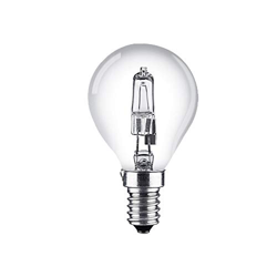 BOMBILLA HALOGENA ESFERICA "ENERGY SAVER" E14 42W (EQU. 60W) CLARA EDM en oferta