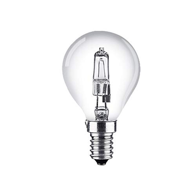 BOMBILLA HALOGENA ESFERICA "ENERGY SAVER" E14 42W (EQU. 60W) CLARA EDM