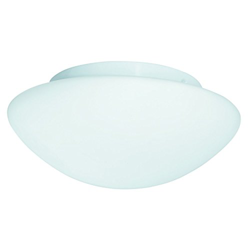 SEARCHLIGHT 1910-28 - WHITE GLASS FLUSH FITTING (28CM) en oferta