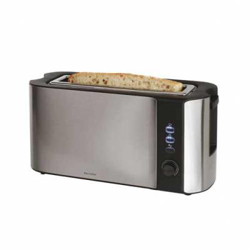 LUXUS EDELSTAHL BREITSCHLITZ TOASTER MIT SCHUBLADE 1 SCHEIBE 1000 WATT 60540459 precio