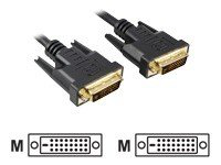 Sharkoon DVI auf DVI (Dual Link, 24+1) Kabel 5m schwarz precio