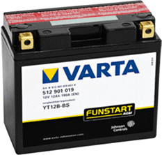Varta Powersports AGM 12V 12Ah 512901019A514 características