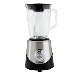 H.Koenig MX15 - Batidora de vaso, 500 W, 1,5 l, color negro y gris precio