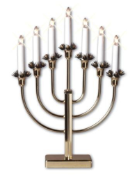 Star 47 x 30 cm Cable 7-lights Kristina - Candelabro, color dorado precio