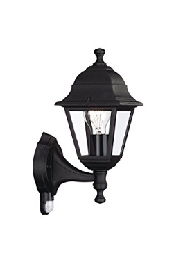 Massive Lima Outdoor Wall Light Black (Requires 1 x 60 Watts E27 Bulb, with P...