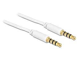 Delock 83441 - 3.5mm - Male - 3.5mm - Male - 2 m - White Cable Stereo 3.5 mm 4 precio