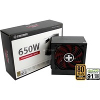 XP650R9 unidad de fuente de alimentación 650 W ATX Negro, Rojo, Fuente de alimentación de PC